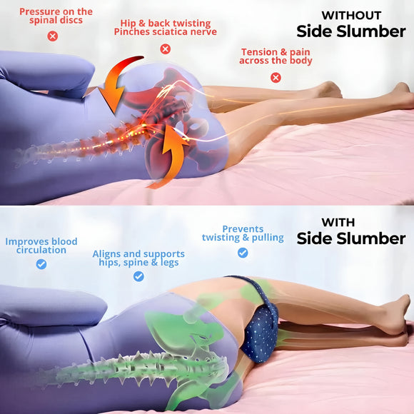 SideSlumber alignment pillow detail