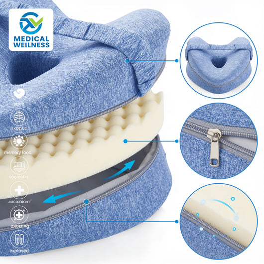 SideSlumber — Orthopedic Knee Pillow for Side Sleepers